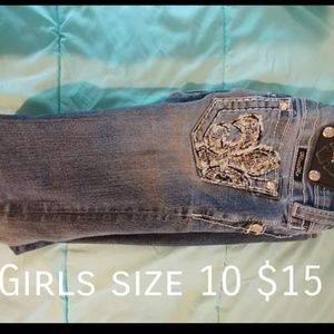 Miss Me Girls Bootcut Jeans
